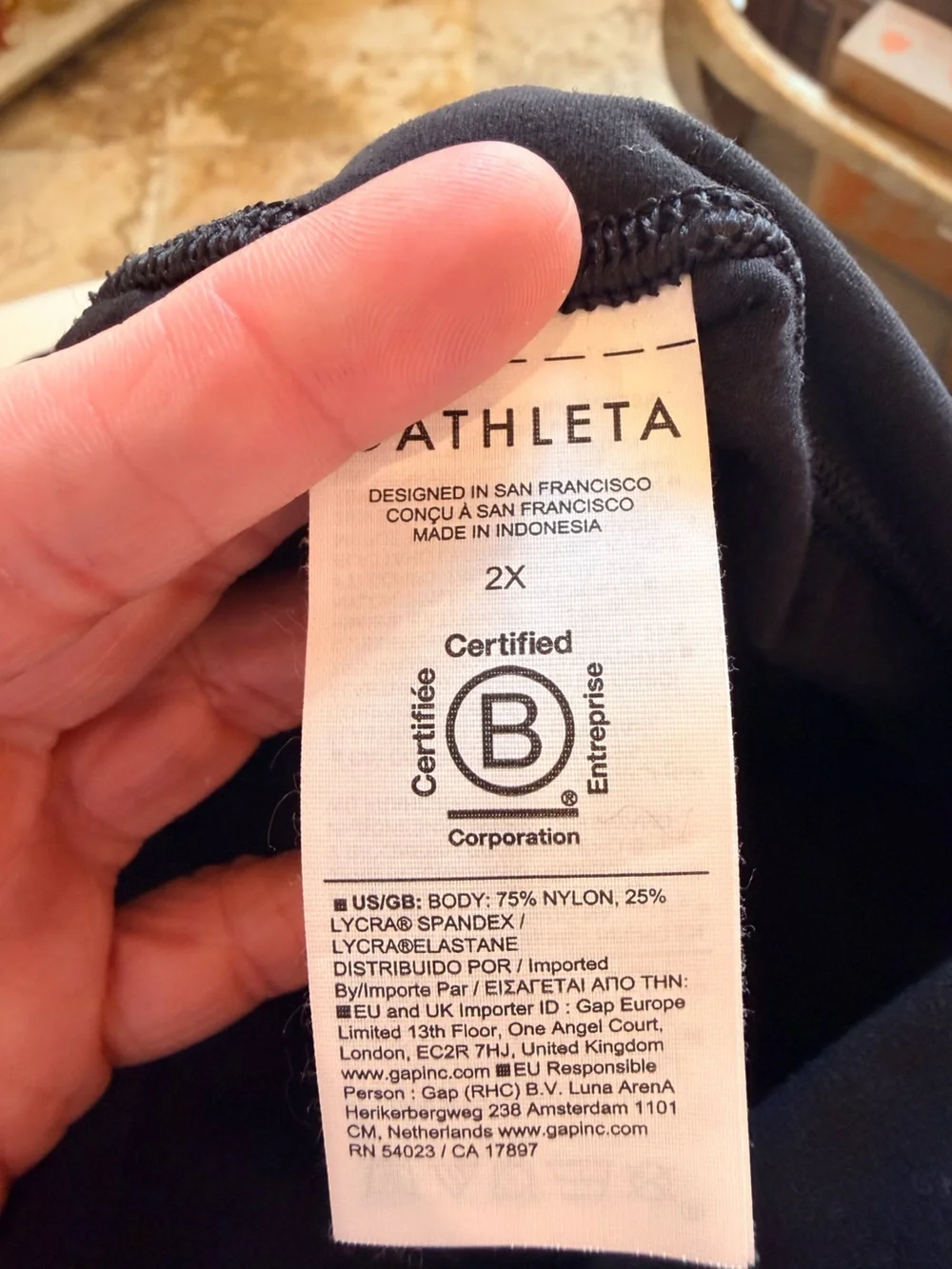 Athleta comfortable black